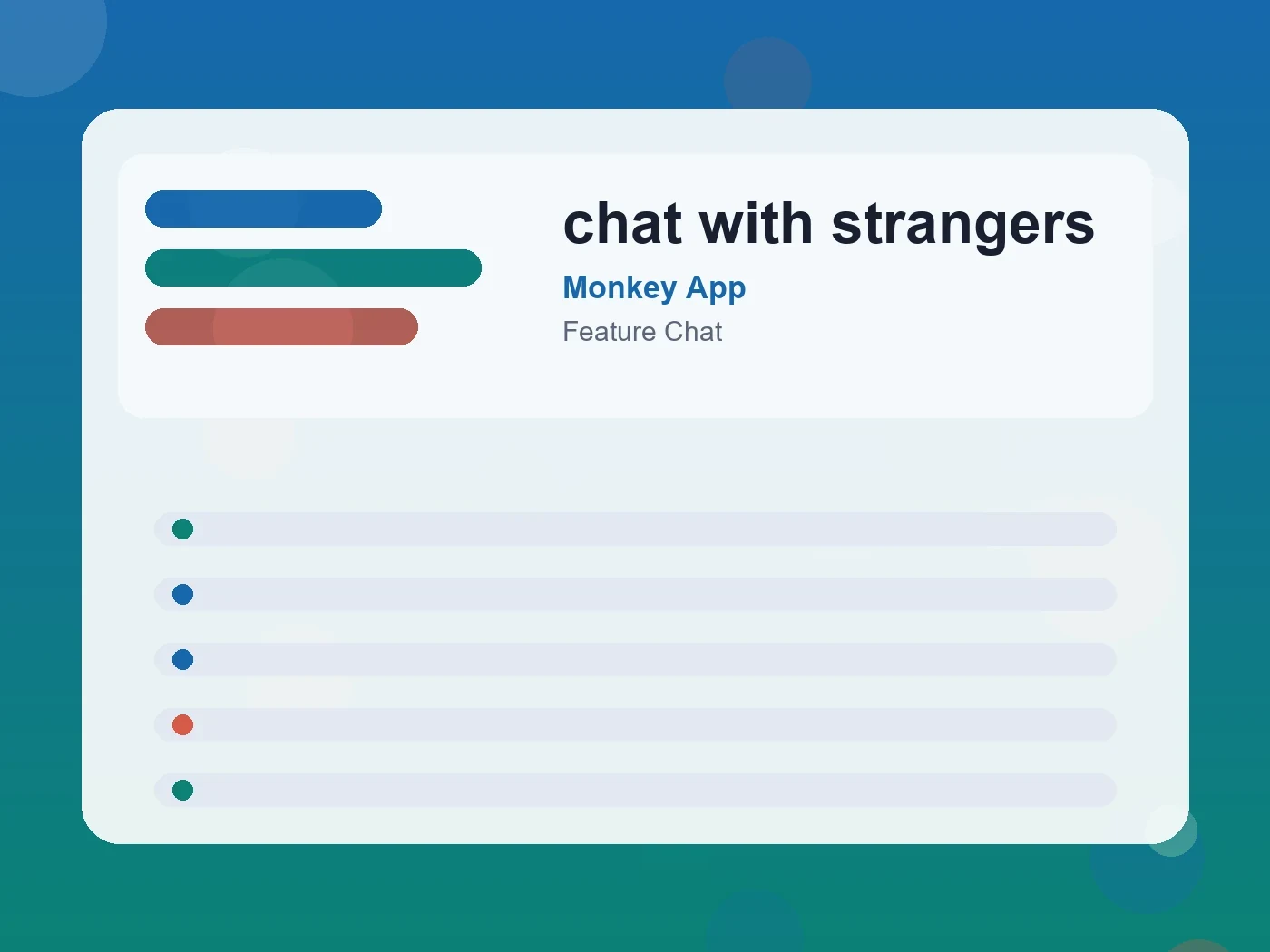 Monkey App chat with strangers guide visual