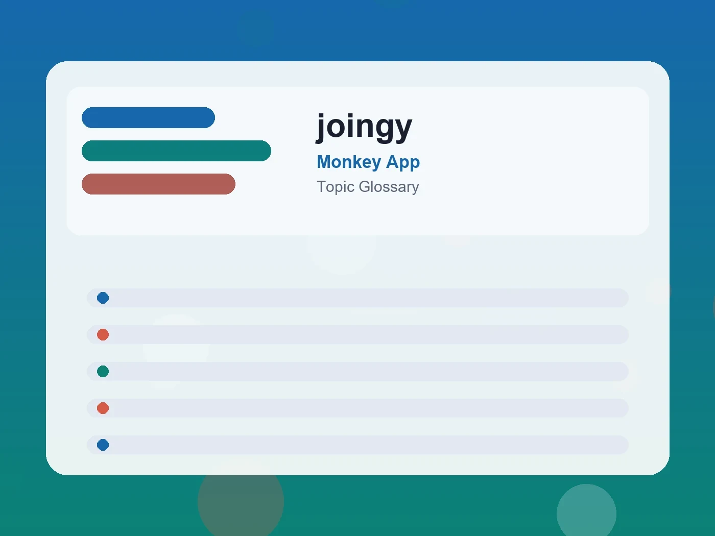 Monkey App joingy guide visual