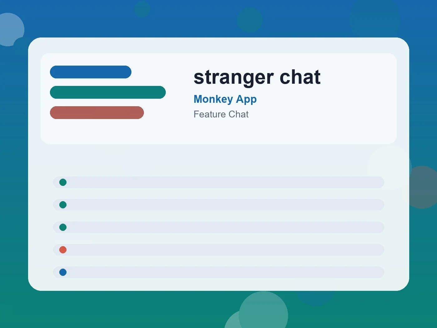 Monkey App stranger chat guide visual