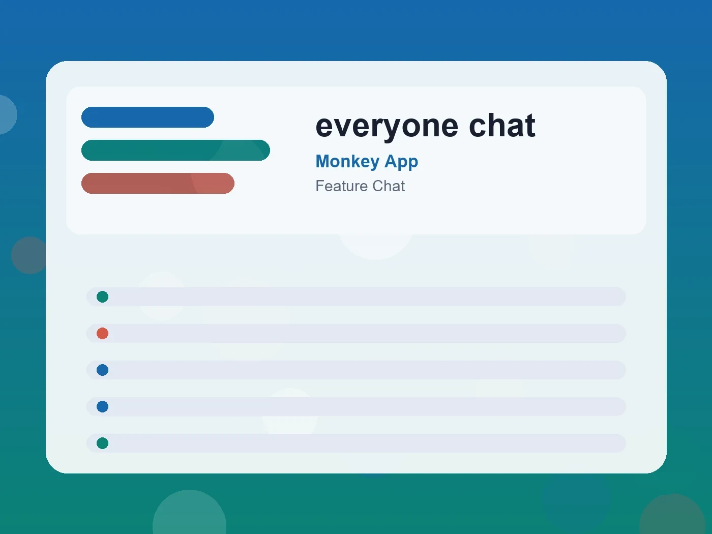 Monkey App everyone chat guide visual