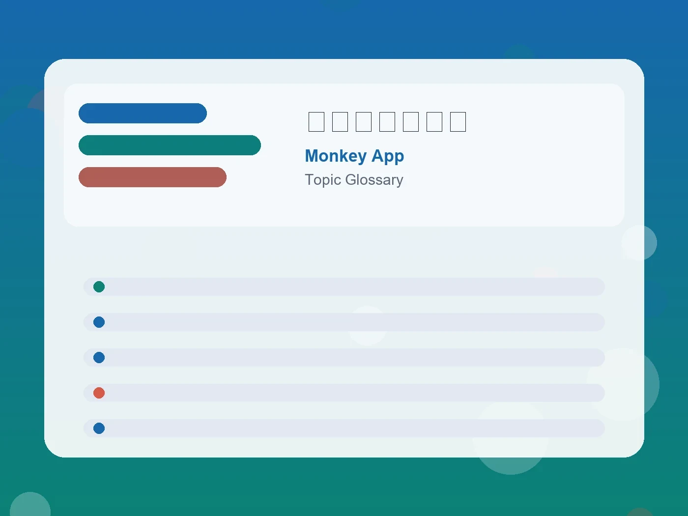 Monkey App おめてぃーびー guide visual