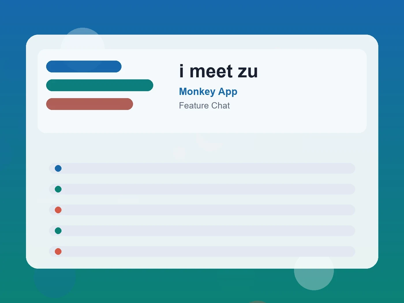 Monkey App i meet zu guide visual