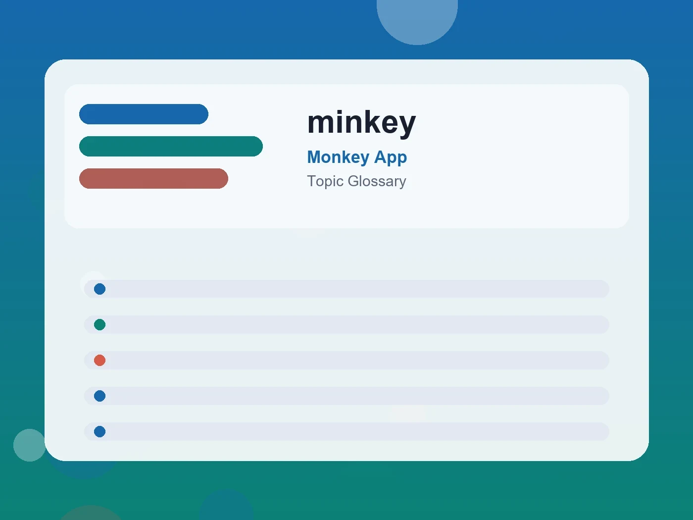 Monkey App minkey guide visual