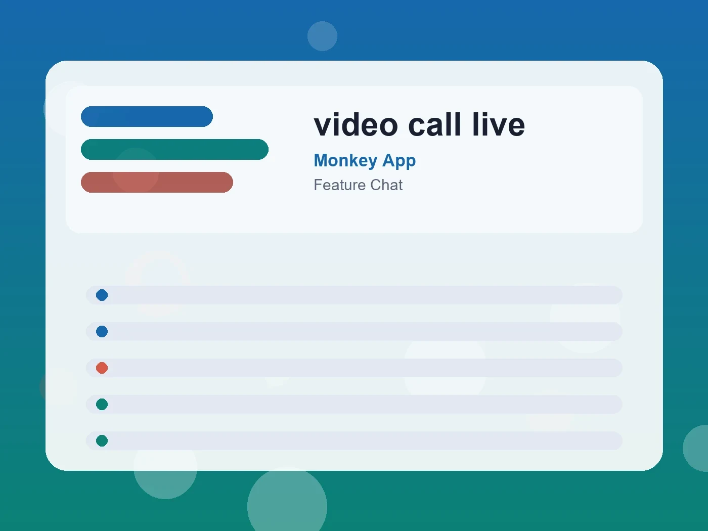 Monkey App video call live guide visual