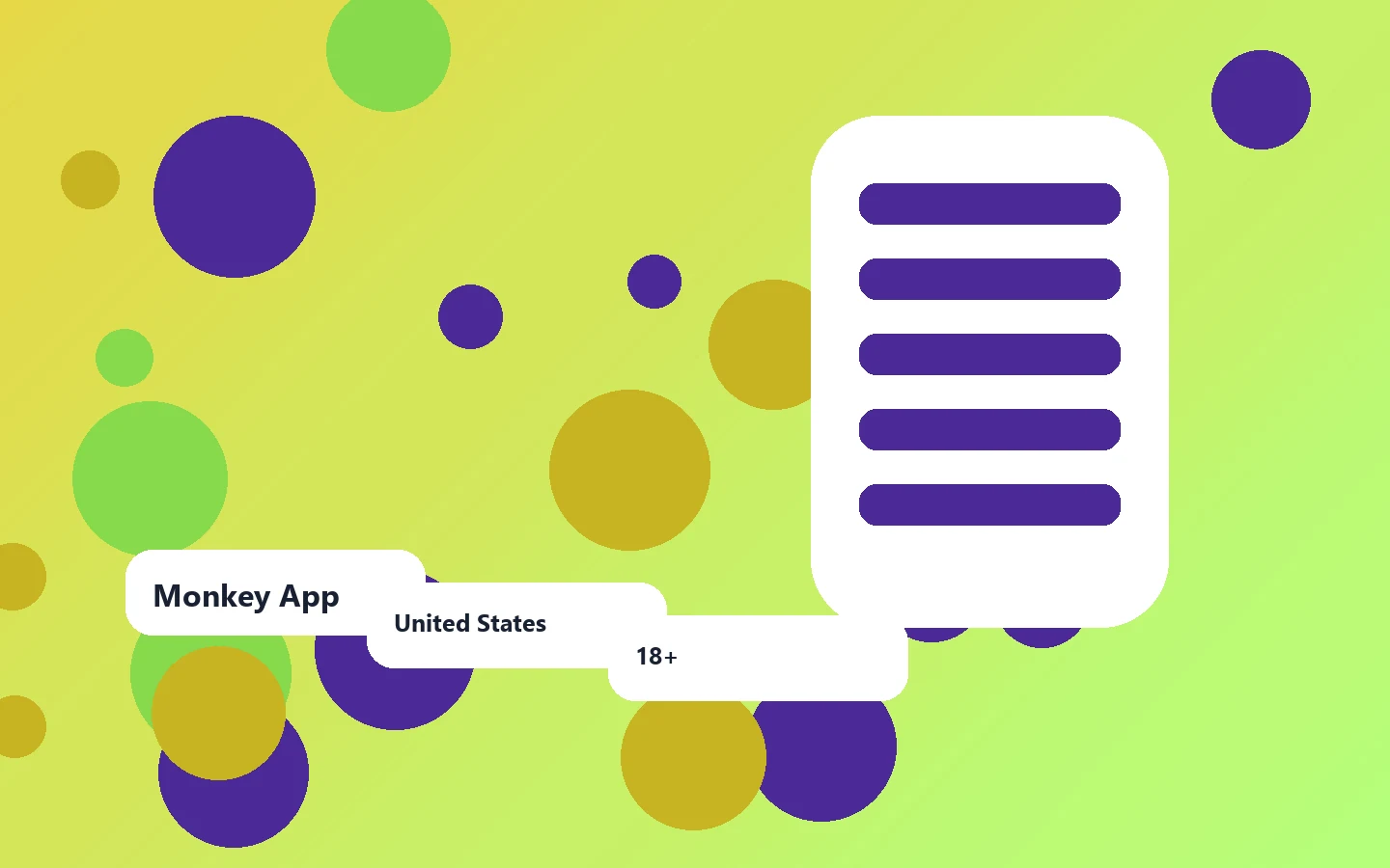 Monkey App user guide